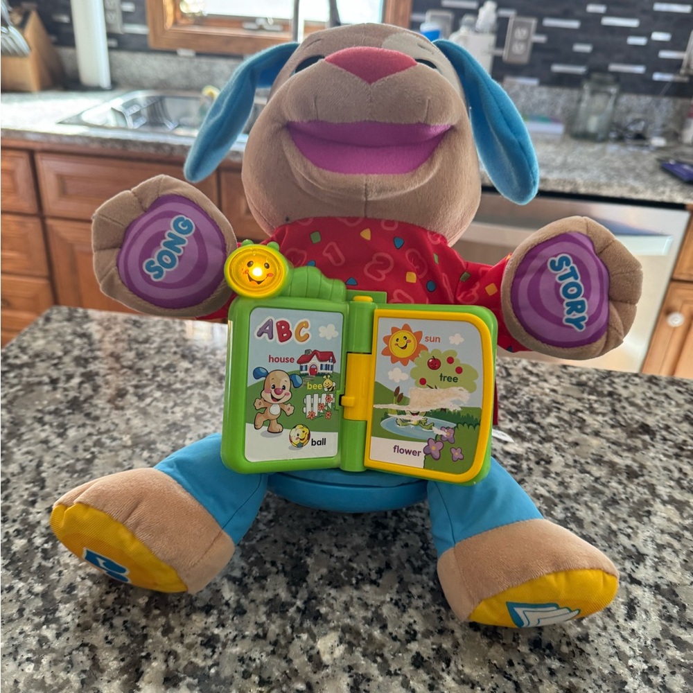Fisher price dog Interactive Plush Learning Puppy Toy